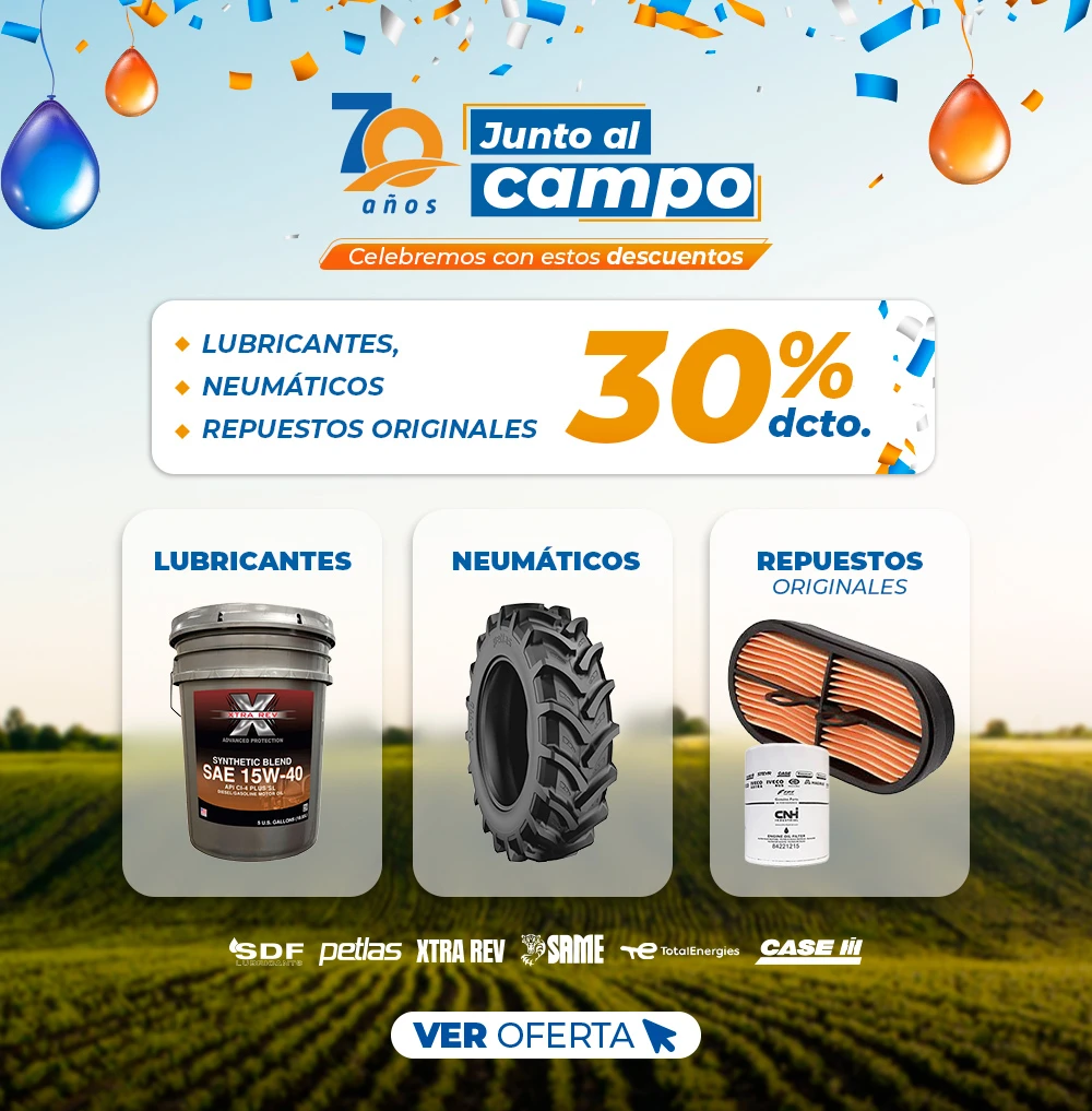 Todo para tu tractor - 30% dcto