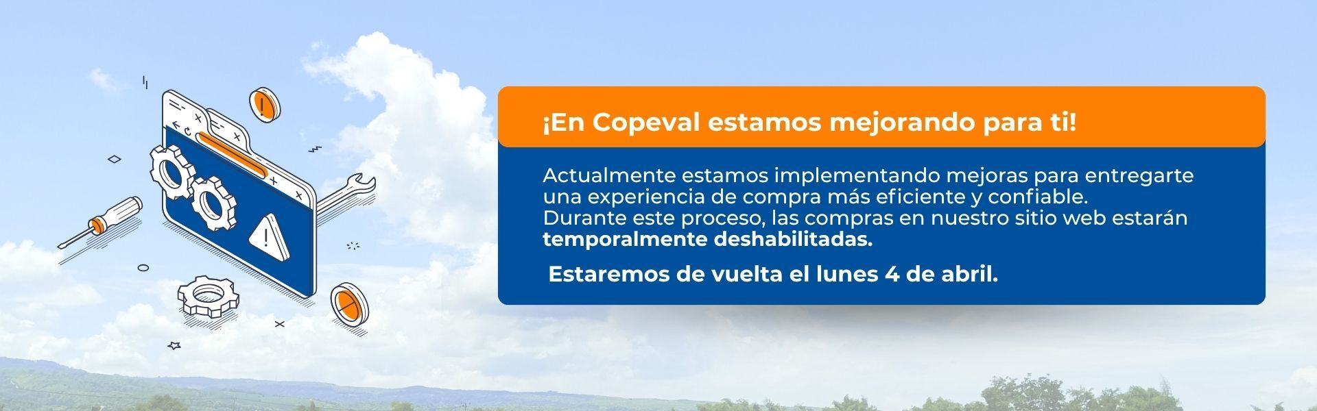 Volvemos pronto :)