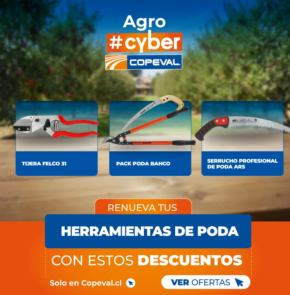 Ofertas en tijeras, tijerones y serruchos de poda