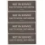 Special labels to use wherever needed – restroom stall doors, lockers, sinks, etc. 4 labels per sheet.