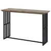 Zudora - Sofa Table - Antique Oak & Black