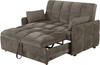 SEYCHELLE Brown 59" Wide Sleeper Sofa