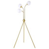 Miley - Trio Tree Floor Lamp - Gold