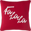 Designer Red Falala Pillow