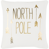 Designer North Pole Throw Pillow