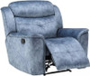 RENAULT Silver Blue 40" Wide Recliner