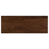 Finnick - Rectangular Pub Height Bar Table - Walnut
