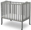 Portababy Grey Crib With Mattress