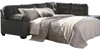 ALVEN Granite 126" Wide Queen Sectional Sleeper