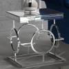 MICHELLE Mirrored 3 Piece Table Set