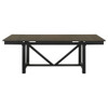 Malia - Rectangular Dining Table With Refractory Extension Leaf - Black