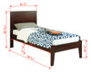 MASON Twin Platform Bed