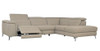 ZAHARA Taupe Reclining Powered Sectional