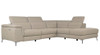 ZAHARA Taupe Reclining Powered Sectional