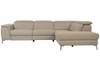 ZAHARA Taupe Reclining Powered Sectional