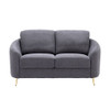 Yuina - Loveseat - Gray Linen