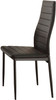 ANIKK Black 17" Wide Dining Chair