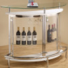 Mies White Glass Top Bar Unit