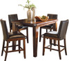 Hanover 5 Piece Upholstered Counter Set