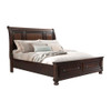 Kingston - Bed With Storage Footboard And Non-Storage Rails