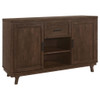 Reynolds - 2-Door Dining Sideboard Server - Brown Oak