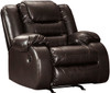 HOLTEN Brown 39" Wide Rocker Recliner