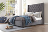 SAMARA Gray Storage Bed