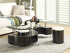 Skyro Coffee Table with Stools