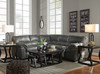 BRONCO Slate 96" Wide Sectional