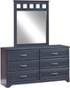 Elli Blue Bedroom Set