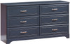 Elli Blue Dresser & Mirror