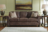 GIBRALTAR Espresso 90" Wide Sofa