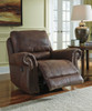 GIBRALTAR Espresso 43" Wide Recliner