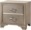 MELENNA Champagne Glam Bedroom Set