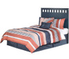 Elli Blue Headboard Bed