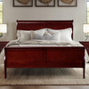NIMES Cherry Sleigh Bed