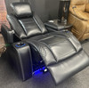 VIKTOR Black 38" Wide Power Reclining Chair