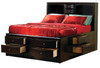 FEY Cappuccino Storage Platform Bed