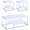 MODANI White 3 Piece Table Set