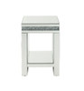 Noralie - End Table - Pearl Silver