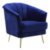 Eivor - Chair - Blue Velvet