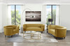 GONZO Yellow Velvet Living Room Set