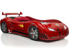 COUPE Red Lighted Race Car Bed