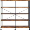 VARELA Cinnamon 60" Wide Bookshelf