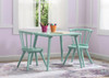 Mindi Aqua Table & Chair Set