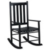 Annie - Slat Back Wooden Rocking Chair