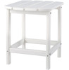CHAMPLAIN White 15" Wide Adirondack Side Table