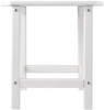CHAMPLAIN White 15" Wide Adirondack Side Table