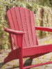 CHAMPLAIN Red 32" Wide Adirondack Chair