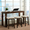 WYATT 4 Piece Dining Set with USB Connection